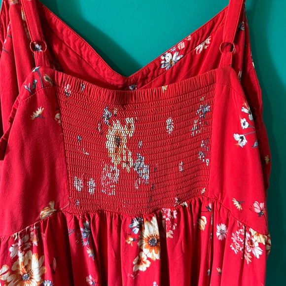 Torrid 3X red spaghetti strap dress - Picture 5 of 7